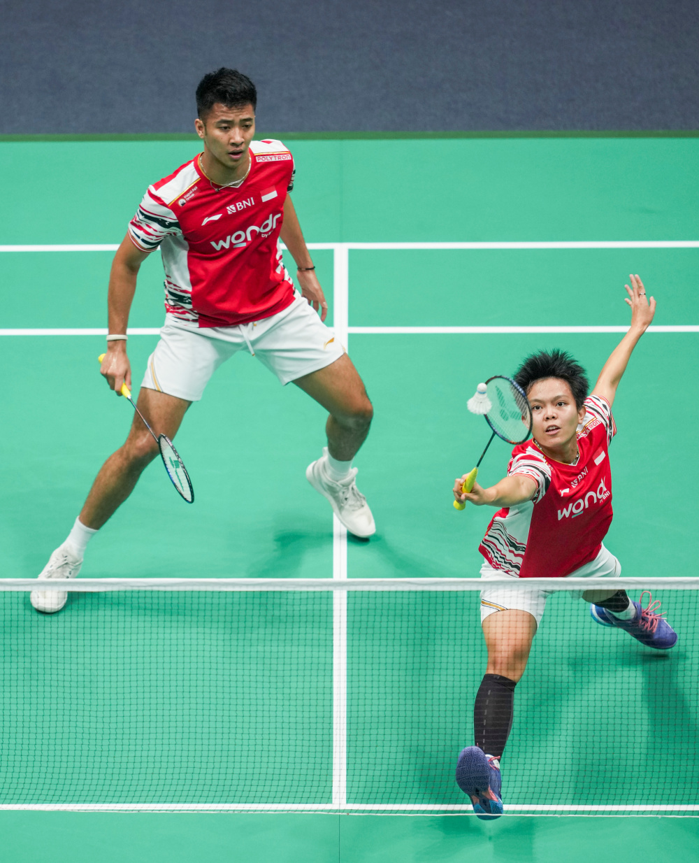 韩国羽毛球队力克印度羽毛球队，陶菲克三分雨点燃全场