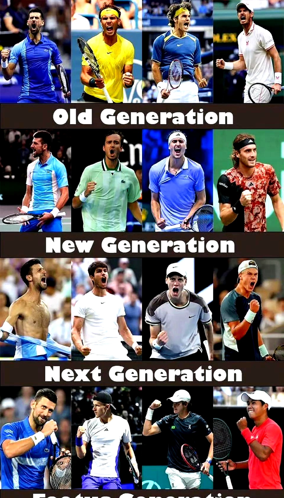 包含西班牙网球队完胜日本网球队，德约科维奇统治全场的词条